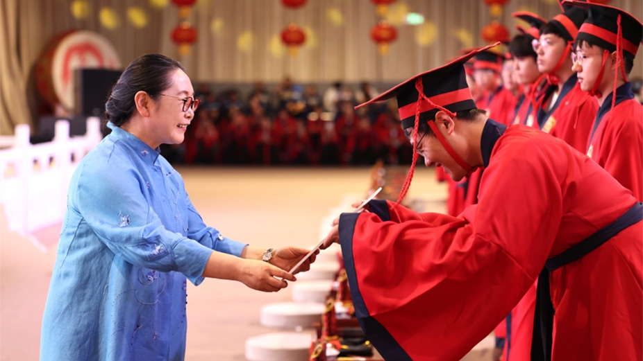 金秋揚帆，逐夢遠航！榮程學子成人禮儀式